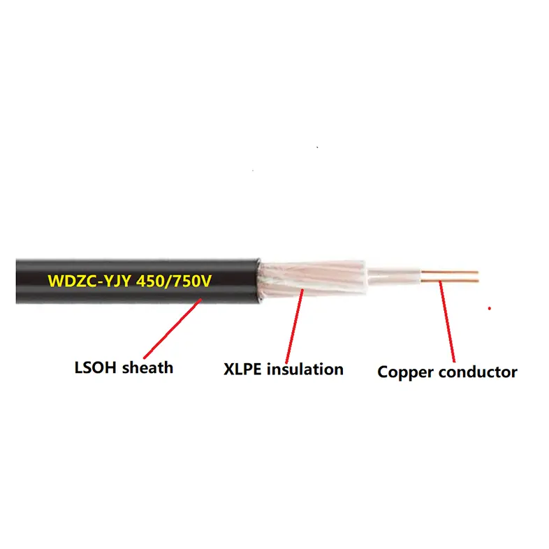 LSOH Control Cable na walang Armor 450/750V