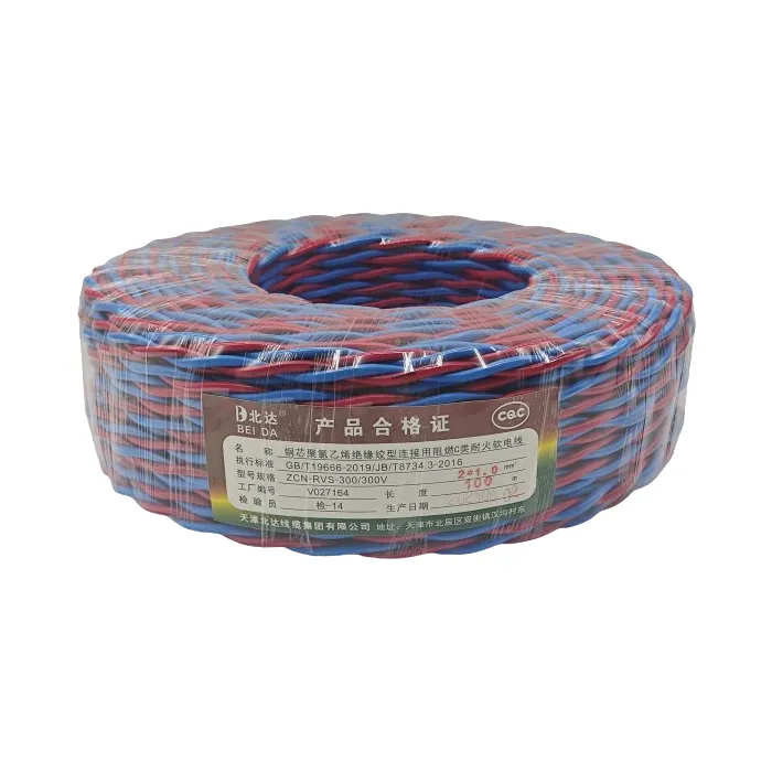 RVS PVC Insulated Twisted Flexible Wire